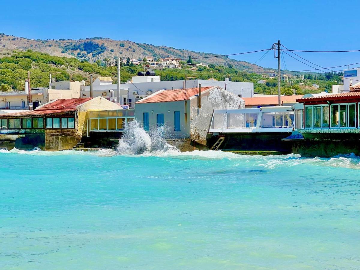 Beach Villa Evgenia With Private Pool By Dadovillas Almirida المظهر الخارجي الصورة