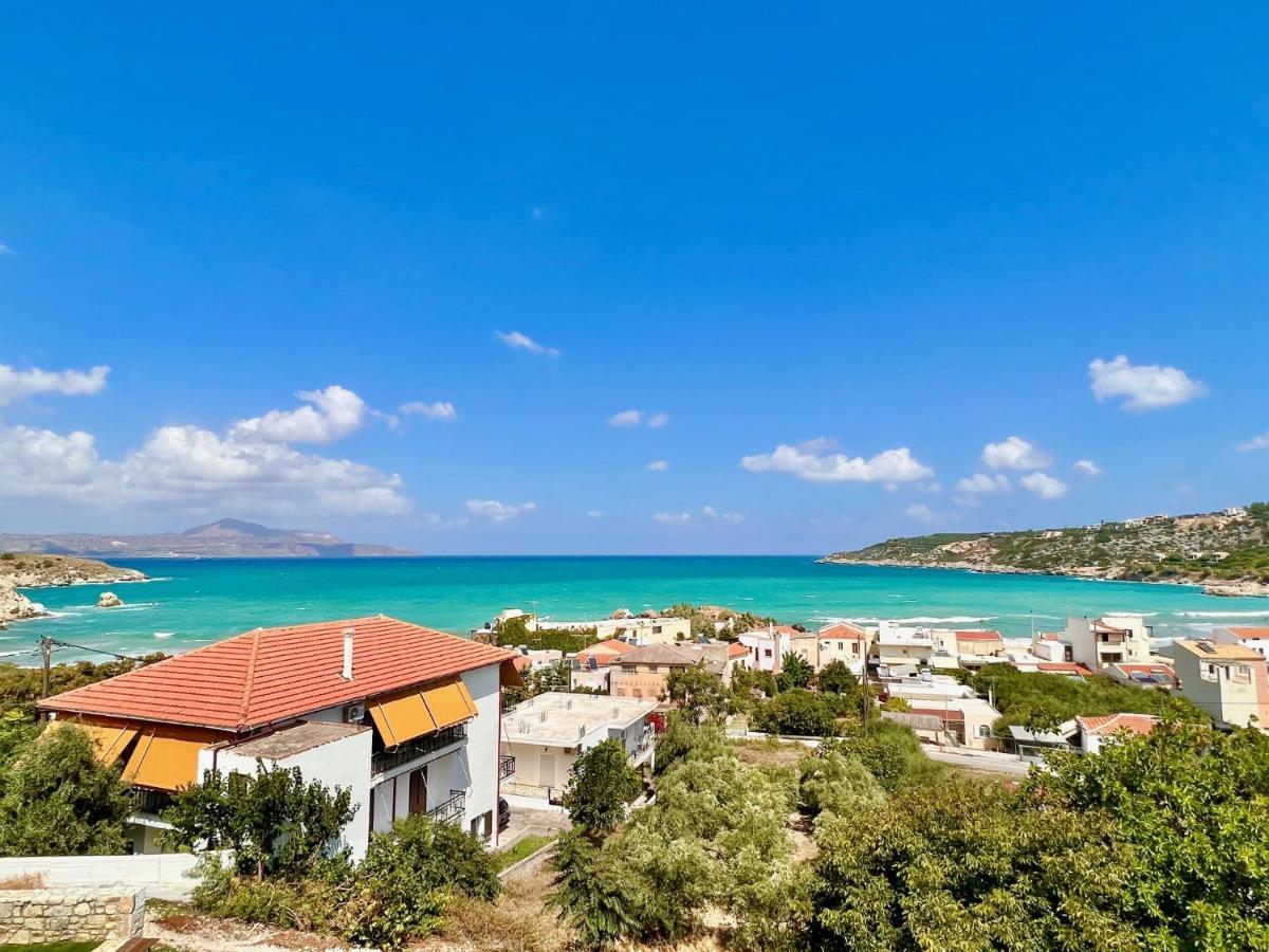 Beach Villa Evgenia With Private Pool By Dadovillas Almirida المظهر الخارجي الصورة