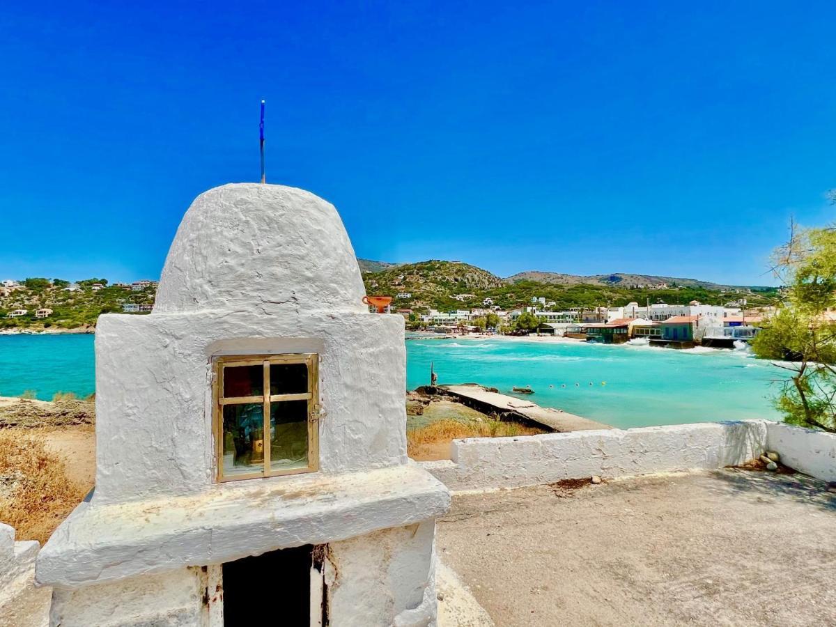 Beach Villa Evgenia With Private Pool By Dadovillas Almirida المظهر الخارجي الصورة