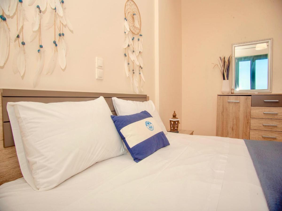 Beach Villa Evgenia With Private Pool By Dadovillas Almirida المظهر الخارجي الصورة